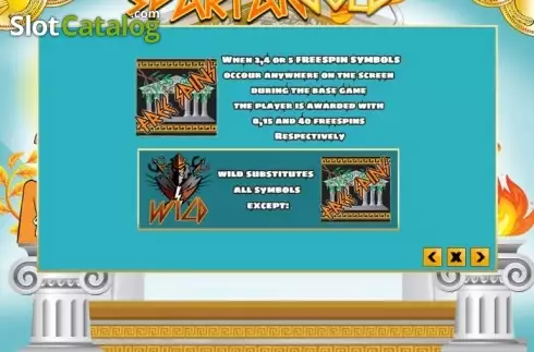 Скрин6. Spartan Gold слот