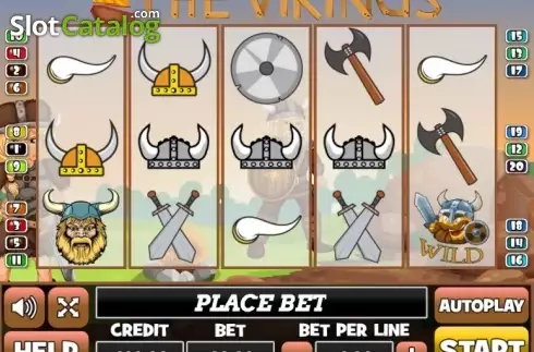 Скрин2. The Vikings (PlayPearls) слот