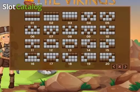 Скрин5. The Vikings (PlayPearls) слот