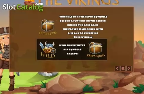 Скрин6. The Vikings (PlayPearls) слот