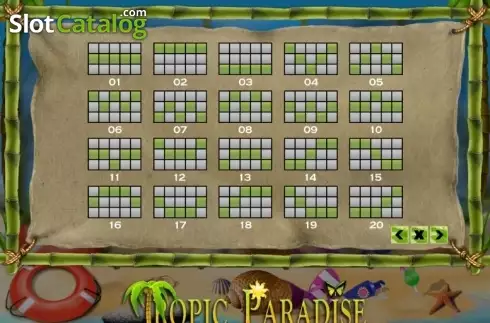 Скрин5. Tropic Paradise слот