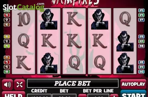 Скрин2. Vampires (PlayPearls) слот