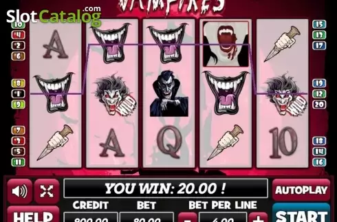 Скрин3. Vampires (PlayPearls) слот