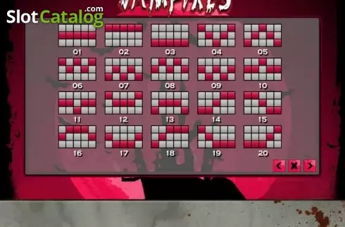 Скрин5. Vampires (PlayPearls) слот