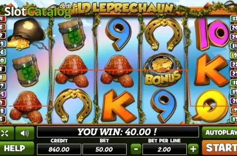 Скрин3. Wild Leprechaun (PlayPearls) слот