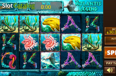 Скрин2. Atlantis Legend слот