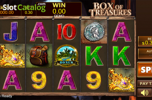 Скрин2. Box of Treasures слот