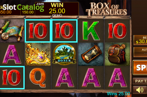 Скрин3. Box of Treasures слот