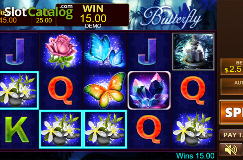 Скрин4. Butterfly (PlayStar) слот