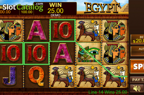 Скрин3. Egypt (PlayStar) слот
