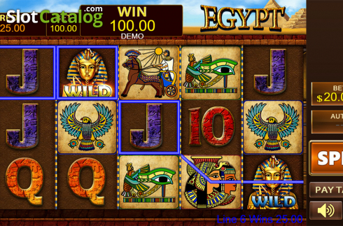 Скрин4. Egypt (PlayStar) слот