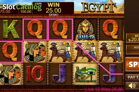 Скрин5. Egypt (PlayStar) слот