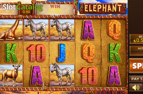 Скрин2. Elephant (Playstar) слот