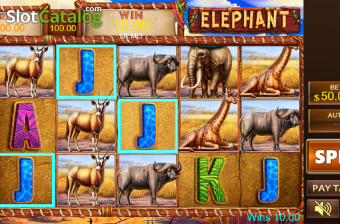Скрин3. Elephant (Playstar) слот