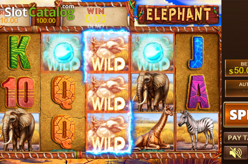 Скрин4. Elephant (Playstar) слот