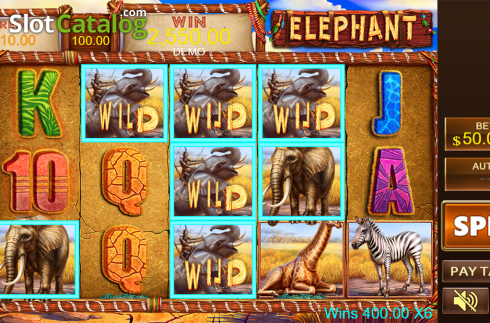 Скрин5. Elephant (Playstar) слот
