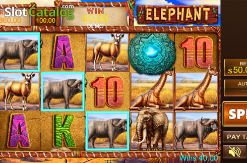 Скрин6. Elephant (Playstar) слот