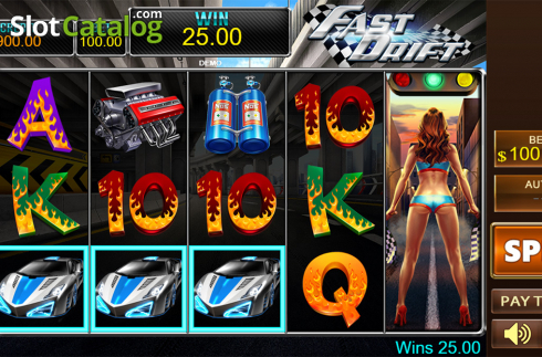 Скрин3. Fast Drift слот
