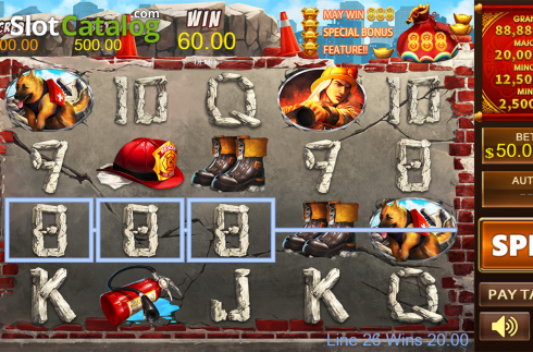 Скрин3. Fire Hero слот