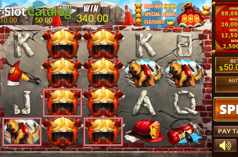 Скрин5. Fire Hero слот