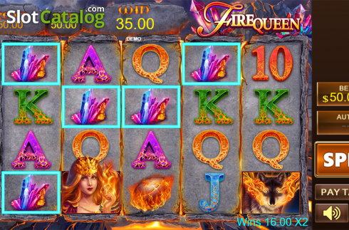 Скрин3. Fire Queen (PlayStar) слот