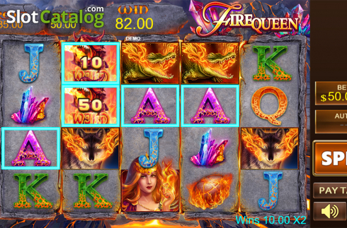 Скрин4. Fire Queen (PlayStar) слот