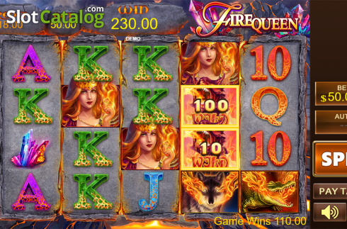 Скрин6. Fire Queen (PlayStar) слот