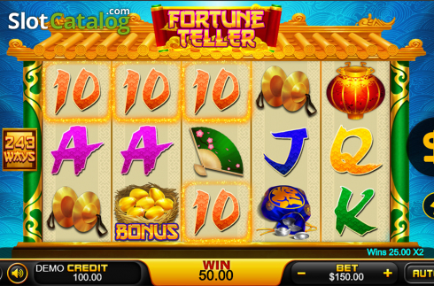 Скрин4. Fortune Teller (PlayStar) слот