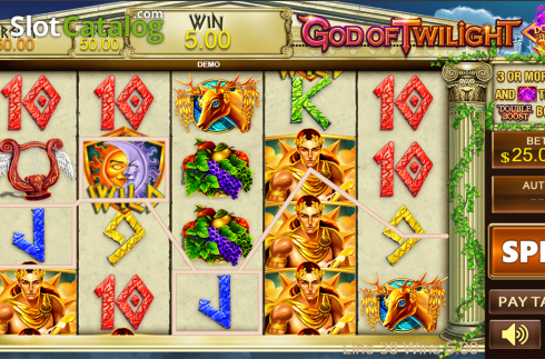 Скрин5. God of Twilight слот