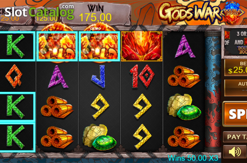 Скрин3. Gods War слот