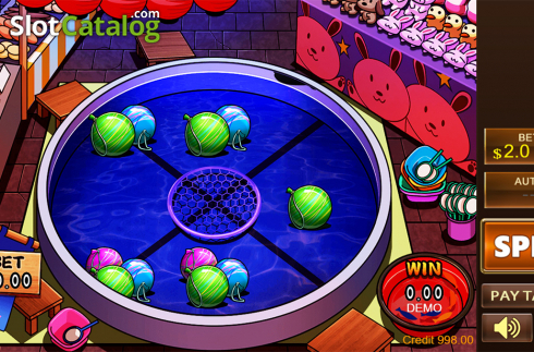 Скрин2. Gold Fishing слот