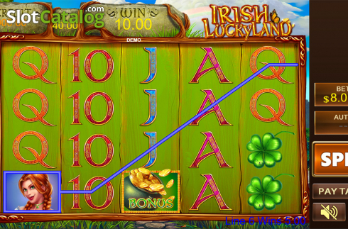 Скрин5. Irish Lucky Land слот
