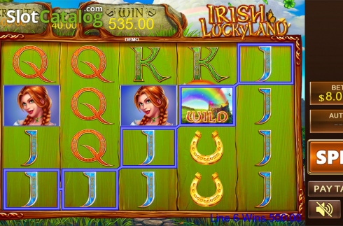 Скрин6. Irish Lucky Land слот