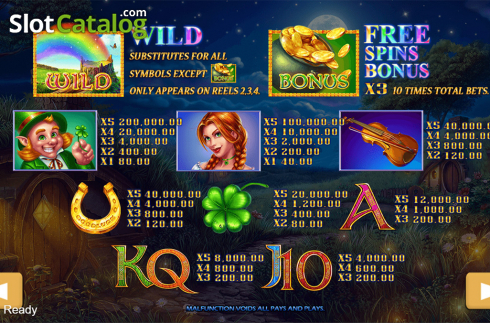 Скрин7. Irish Lucky Land слот