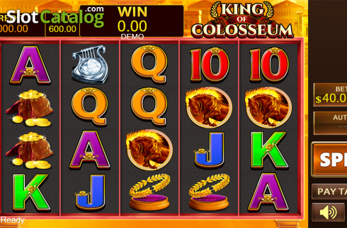 Скрин2. King Of Colosseum слот
