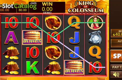 Скрин5. King Of Colosseum слот