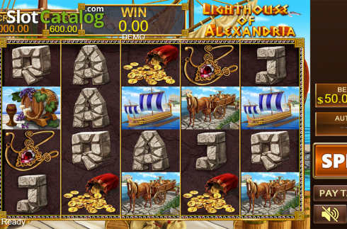 Скрин2. Lighthouse of Alexandria слот