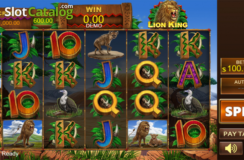 Скрин2. Lion King слот