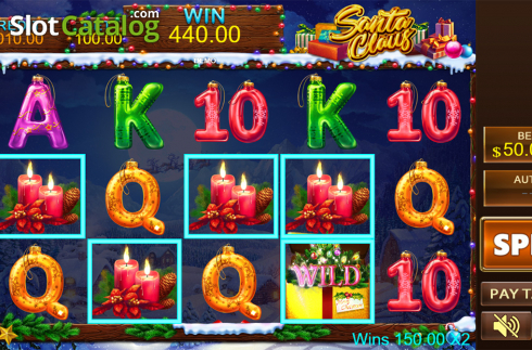 Скрин6. Santa Claus (PlayStar) слот