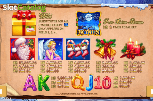 Скрин7. Santa Claus (PlayStar) слот
