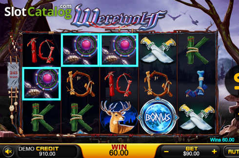 Скрин3. Werewolf (PlayStar) слот