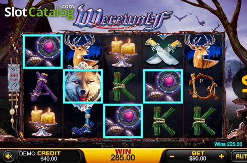 Скрин5. Werewolf (PlayStar) слот