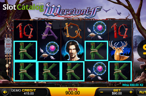 Скрин6. Werewolf (PlayStar) слот
