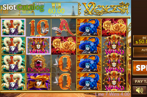 Скрин3. Venezsia (PlayStar) слот