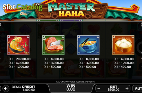 Скрин8. Master HAHA слот