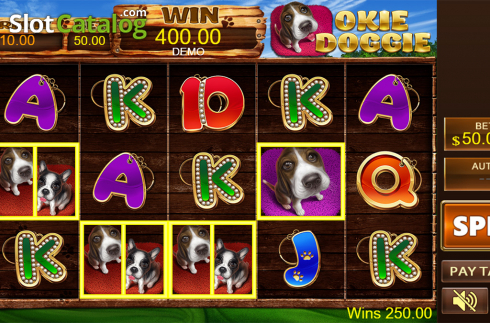 Скрин4. Okie Doggie слот