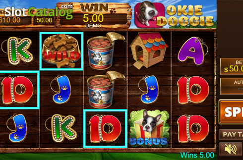 Скрин6. Okie Doggie слот