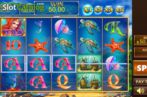 Скрин4. Princess Mermaid слот