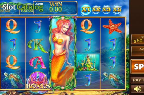 Скрин5. Princess Mermaid слот
