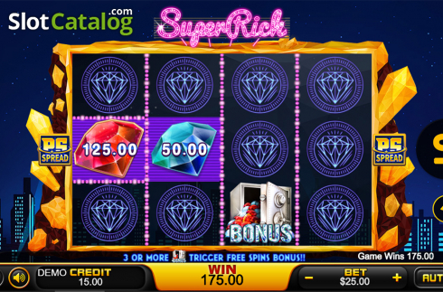 Скрин5. Super Rich (PlayStar) слот